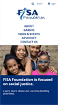 Mobile Screenshot of fisafoundation.org